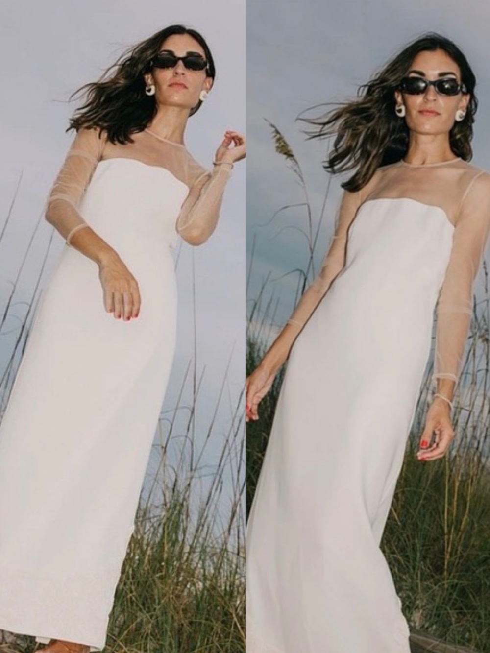 NWT Antonio Melani x Elizabeth Damrich Babe Mesh Crepe Soutache Dress - Picture 2 of 9